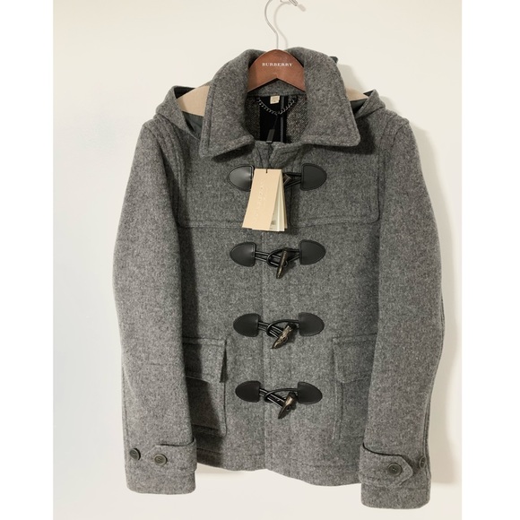 Burberry Brit 'Burwood' Duffle Coat - Picture 7 of 16